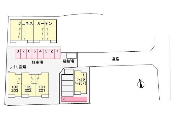 駐車場(駐車場)