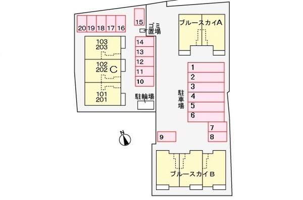 駐車場(駐車場)