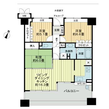間取図
