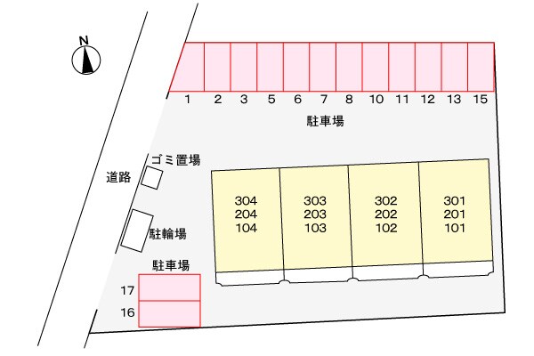 駐車場(駐車場)