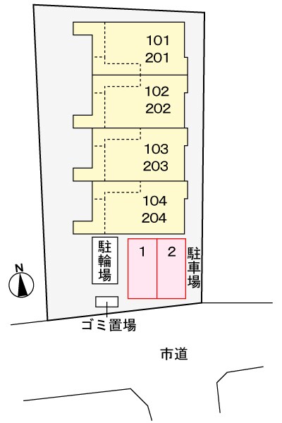 物件外観写真4　(駐車場)