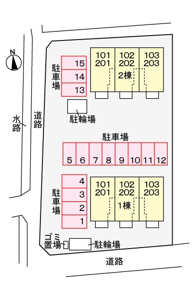 物件外観写真2　(駐車場)