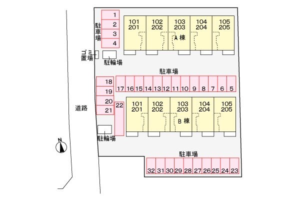 物件外観写真2　(駐車場)
