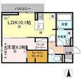 ナーブ屋島　B棟の間取図