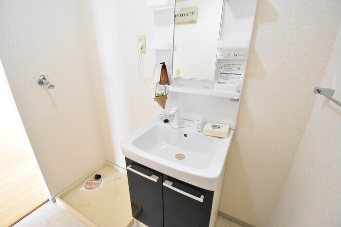 物件内観写真5　(洗髪洗面化粧台・室内洗濯機置場)
