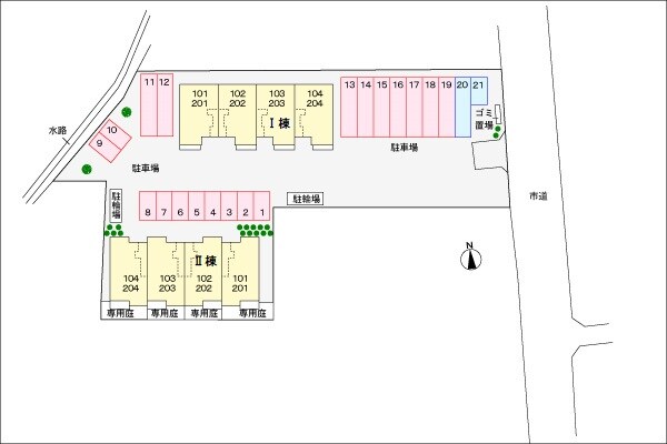 駐車場(駐車場)