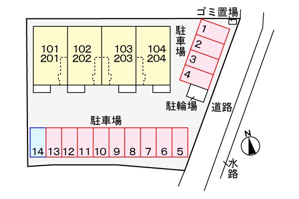 物件外観写真3　(駐車場)