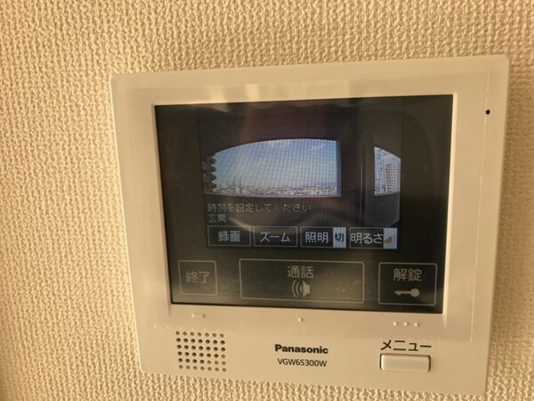 セキュリティ(カメラ付インターホン)