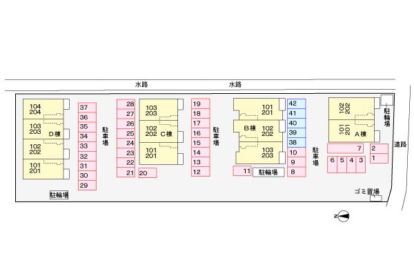 駐車場(駐車場)