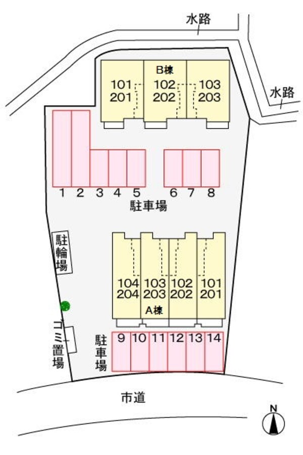 駐車場(駐車場)