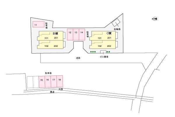 駐車場(駐車場)