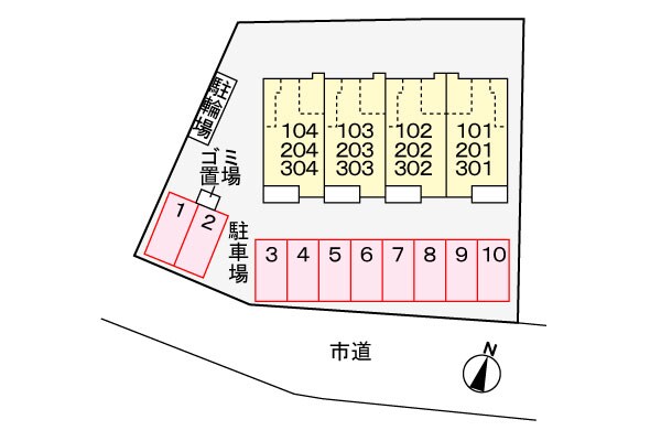 物件外観写真3　(駐車場)