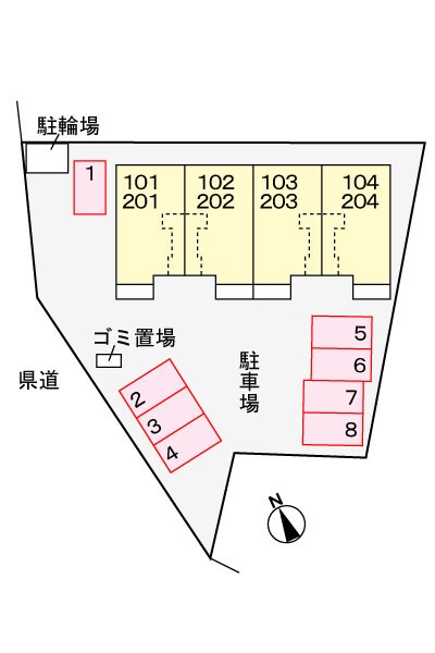 物件外観写真2　(駐車場)