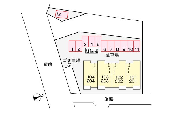 物件外観写真2　(駐車場)