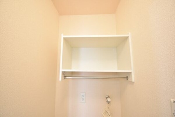 収納(収納棚（室内洗濯機置場）)