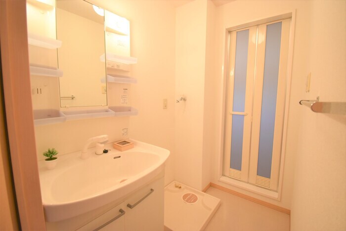 物件内観写真11　(洗髪洗面化粧台・室内洗濯機置場)