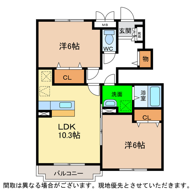 間取図