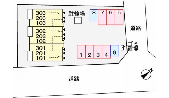 ラ・フォーレの物件外観写真