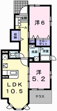 クール・ヴィヴァーチェＣの間取図