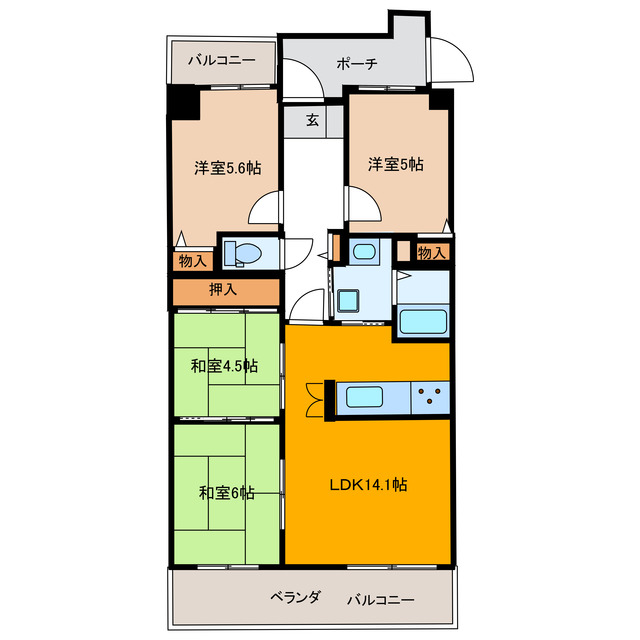 間取図