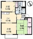 メテオール　Ｃ棟の間取図