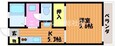 ドミール西口　A棟の間取図