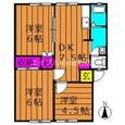 コーポサンライトⅡの間取図