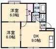 アバニティ梶谷の間取図
