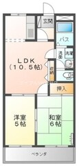 パークハイツの間取図