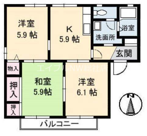 間取図