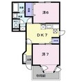 ヴィラフロ－ラＡの間取図