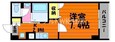 JRBハイツ倉敷の間取図