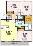 シャルム　B棟の間取図