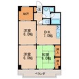 名古屋市営地下鉄桜通線 車道駅 7階建 築30年の間取図