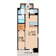 名古屋市営地下鉄桜通線 丸の内駅 13階建 築3年の間取図