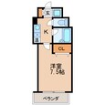 名古屋市営地下鉄名城線 矢場町駅 6階建 築30年の間取図
