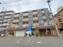 名鉄瀬戸線 尼ケ坂駅 4階建 築45年の外観写真