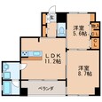 名古屋市営地下鉄東山線 千種駅 9階建 築19年の間取図