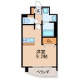 名古屋市営地下鉄東山線 千種駅 12階建 築17年の間取図