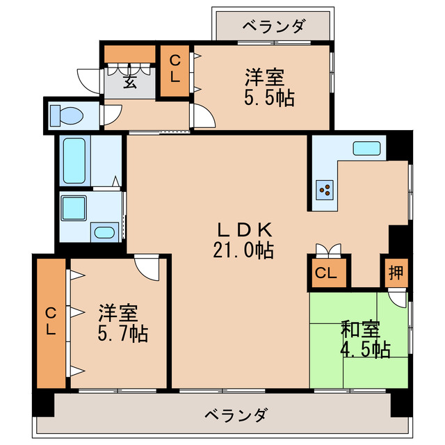 間取図