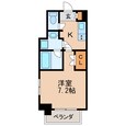 名古屋市営地下鉄東山線 千種駅 7階建 築8年の間取図