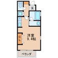 名古屋市営地下鉄東山線 新栄町駅 8階建 築9年の間取図