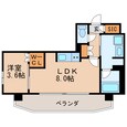 名古屋市営地下鉄桜通線 車道駅 15階建 築1年の間取図