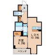 名古屋市営地下鉄東山線 新栄町駅 10階建 新築の間取図