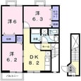 アンプルールIIの間取図