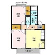 コーポ小倉Aの間取図