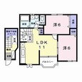 グランビアＡの間取図