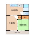 英進ハイツの間取図