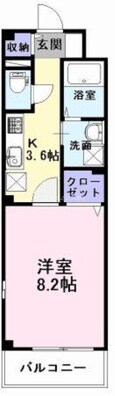 ユーヴェＳⅢの間取図