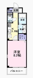 ユーヴェＳⅢの間取図